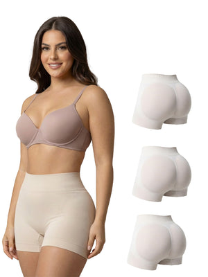 Seamless Panty: Invisible Shorts with Butt Lift | Salome 7003 3 Pack