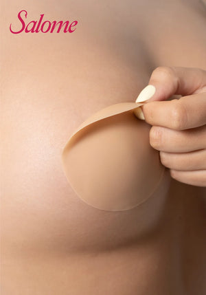 Reusable Silicone Nipple Covers by Salome: Adhesive & Invisible