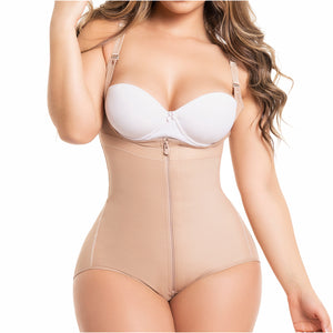 Fajas Salome 0417 Faja Reductora de Abdomen con Busto Libre