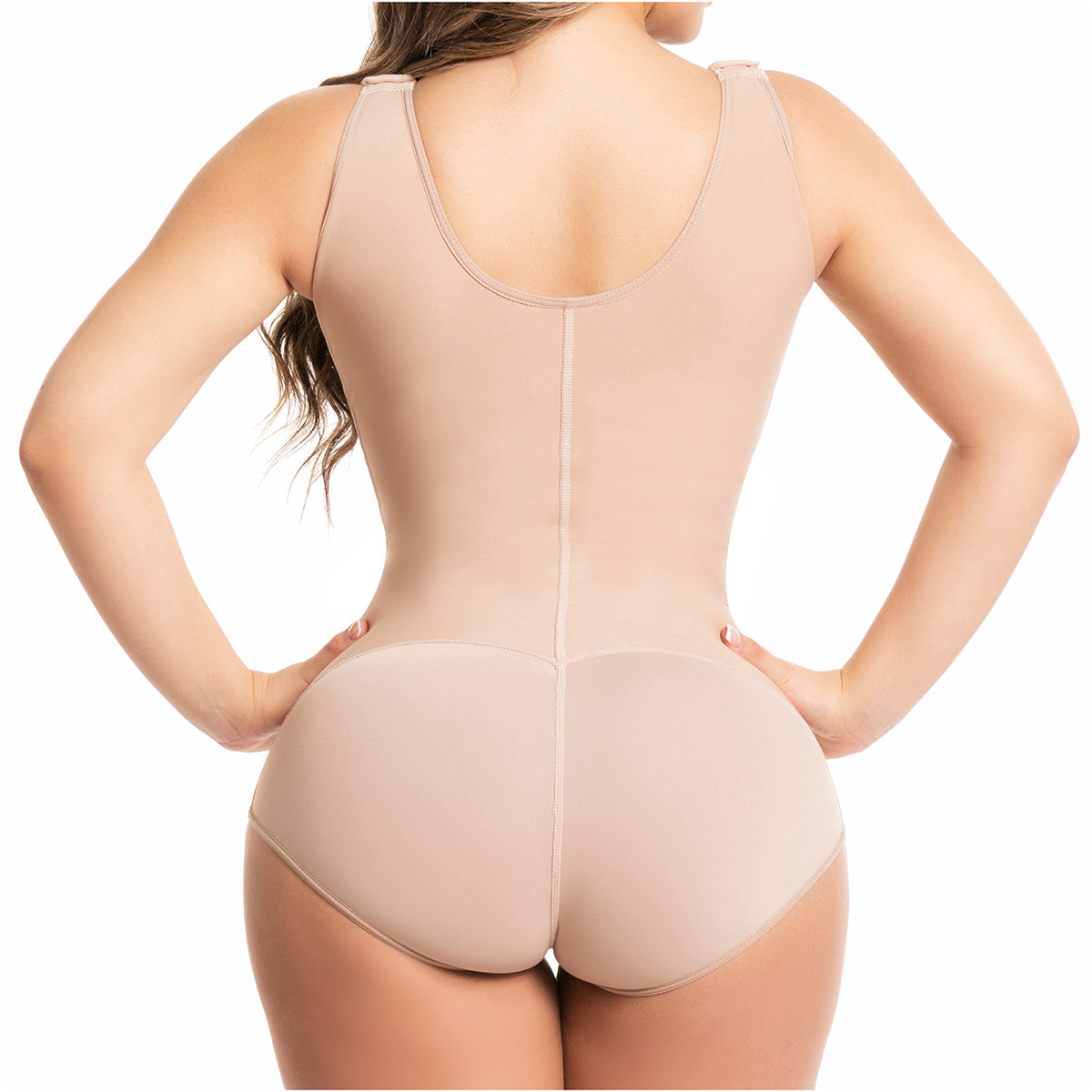 Salome 0414 Tummy Control Shapewear Fajas Colombianas Levanta Pompis Beige  2XL at  Women's Clothing store