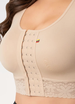Post-Surgical Bra: Adjustable Straps | Salome 02L4