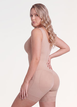 High-Compression Hourglass Shapewear with Bust Support, Stage 2 | Salome 6086BF