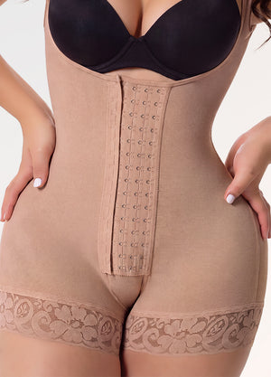 Open Bust High Compression Powernet Shapewear, Stage 2 | Salome 6066BF