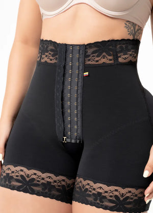 High-Waisted Shapewear Shorts: Tummy Control & Butt Lift Effect | Salome TC09L5