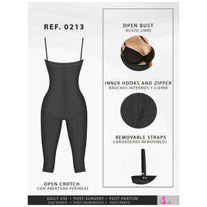 Fajas Salome 0213 Open Bust Tummy Control Shapewear