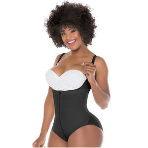 Fajas Salome 0417 Faja Reductora de Abdomen con Busto Libre