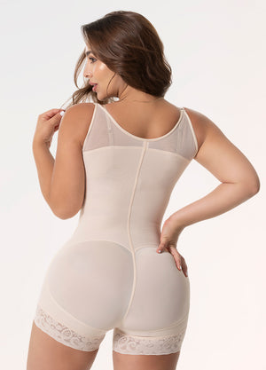Open Bust High Compression Powernet Shapewear, Stage 2 | Salome 6066BF