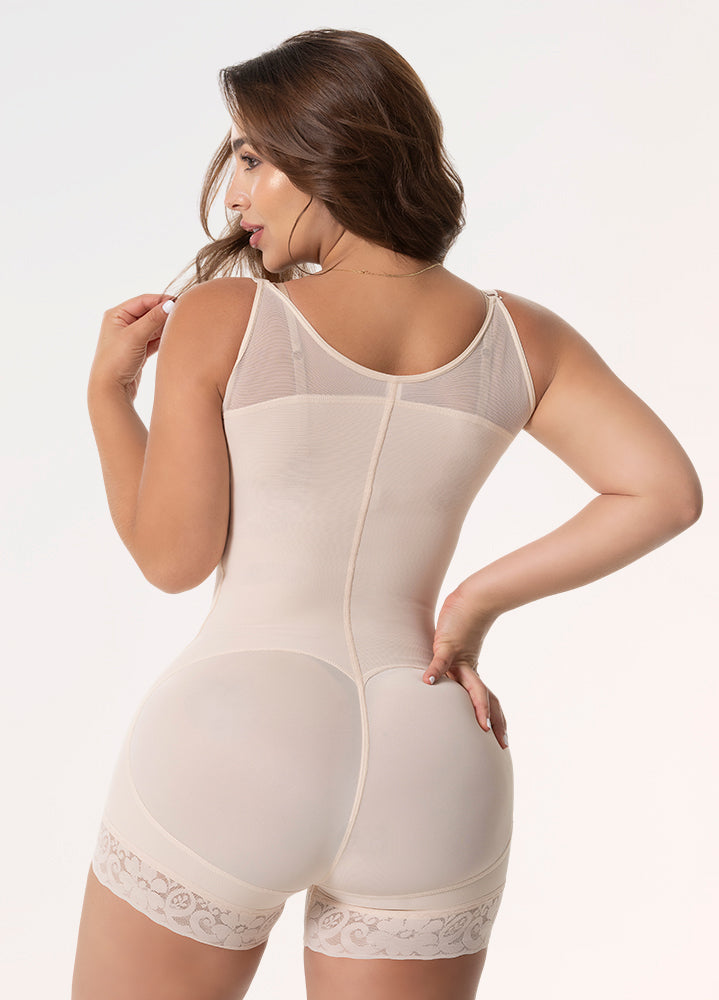 Open Bust High Compression Powernet Shapewear, Stage 2 | Salome 6066BF