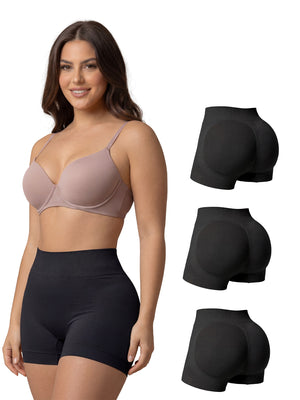 Seamless Panty: Invisible Shorts with Butt Lift | Salome 7003 3 Pack