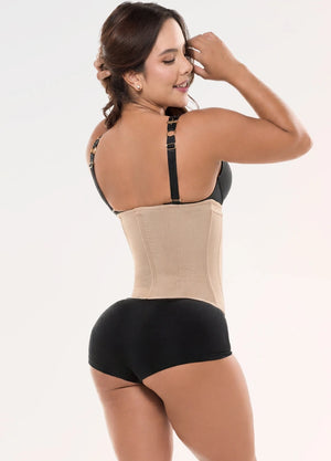 Faja Corsé con Ganchos: Control de Abdomen y Moldeador de Cintura | Salome 315-CCB