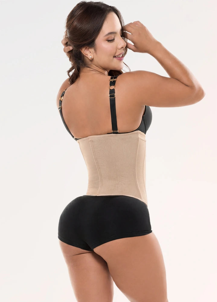 Faja Corsé con Ganchos: Control de Abdomen y Moldeador de Cintura | Salome 315-CCB