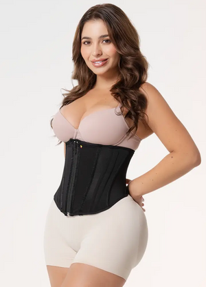 Salome 6414 Hourglass Waist Trainer | High-Compression Powernet Cincher with Flexible Bones