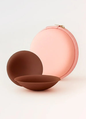 Reusable Silicone Nipple Covers by Salome: Adhesive & Invisible