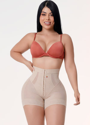 Elite Shaping Shorts: Butt Lift with Sheer Panels | Salome TC01C5