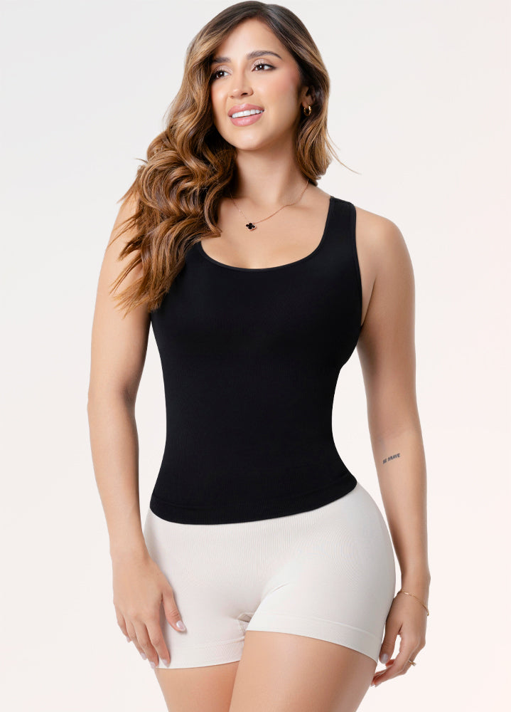 Camisole Shapewear Tank: Tummy Control and Smoothing | Salome 7004