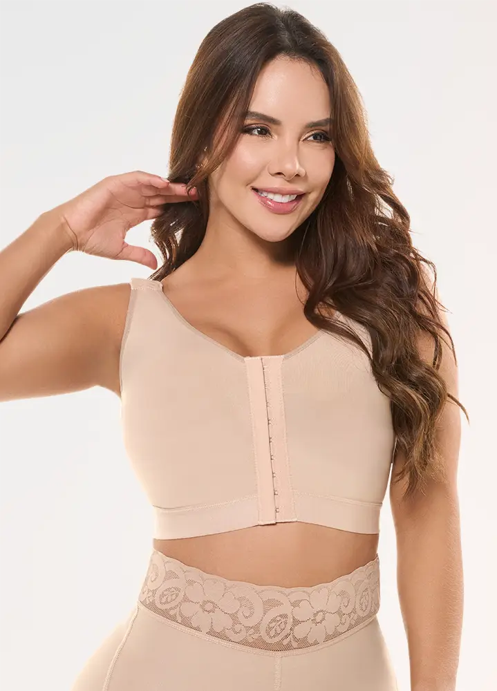 Soft & Natural Support Bra, Ideal for Post-Surgery | Salome 312