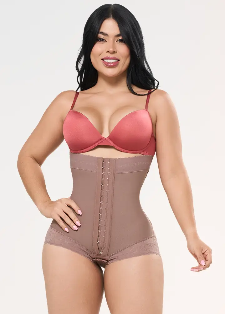Strapless Shapewear Bodysuit: Tummy Control & Butt Lift | Salome 412-CCB
