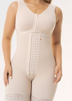 High-Compression Hourglass Shapewear with Bust Support, Stage 2 | Salome 6086BF