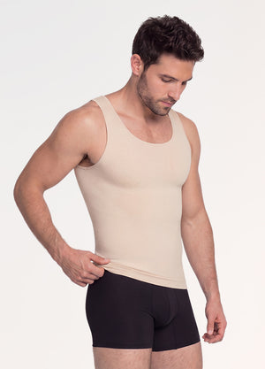 Fajas Salome SEM-123 Seamless Ab-Control Undershirt for Men