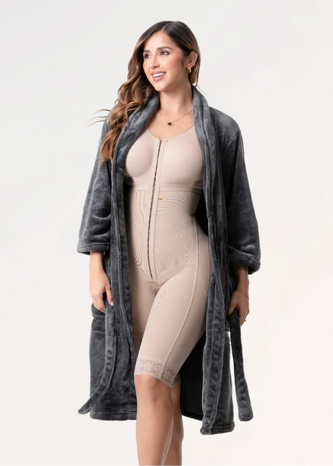 Microfiber Robe: Extra Soft for Post-Surgery Recovery | Salome PJ601