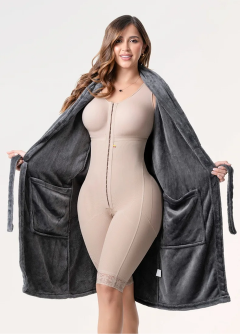 Microfiber Robe: Extra Soft for Post-Surgery Recovery | Salome PJ601