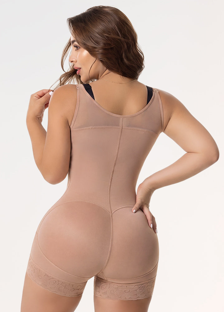 Open Bust High Compression Powernet Shapewear, Stage 2 | Salome 6066BF