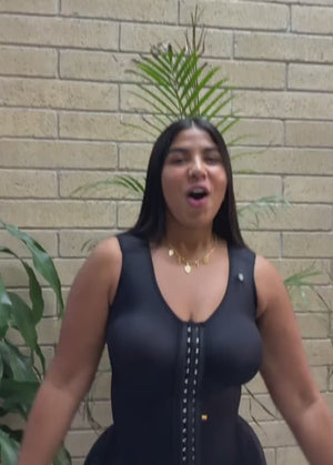 Post-Surgical Faja: Triple Adjustment and Extreme Contouring | Salome 2403 | Ant 6411