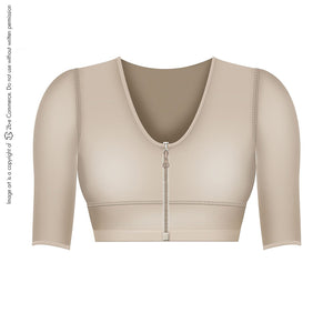 Fajas Salome 0328-3 Post Surgical Bra with Sleeves