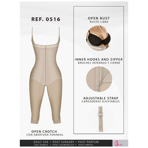 Fajas Salome 0516 Tummy Control Bodysuit Shapewear