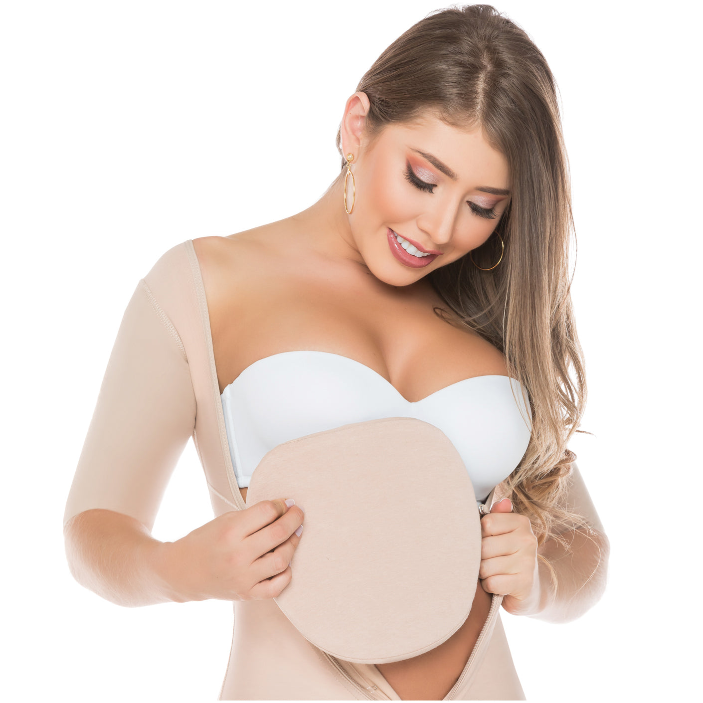 Fajas Salome 0312 Surgical Breast Augmentation Bra for Women